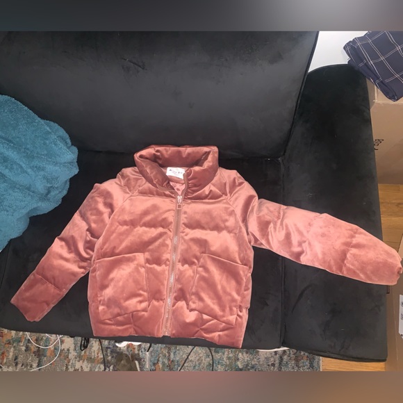 SOLD velvet puffer jacket size small - Picture 3 of 8
